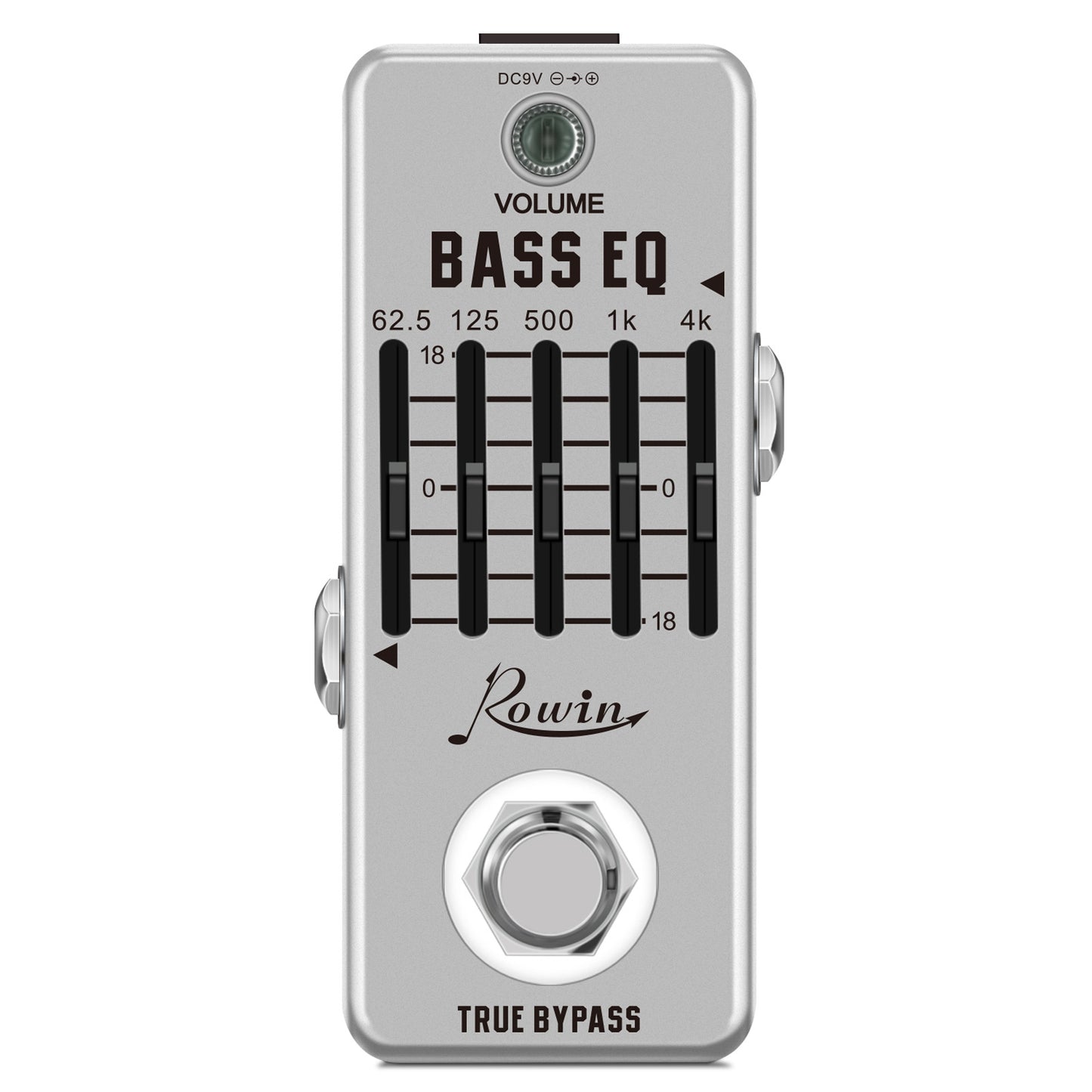 Rowin Bass EQ Pedal TrueByPass