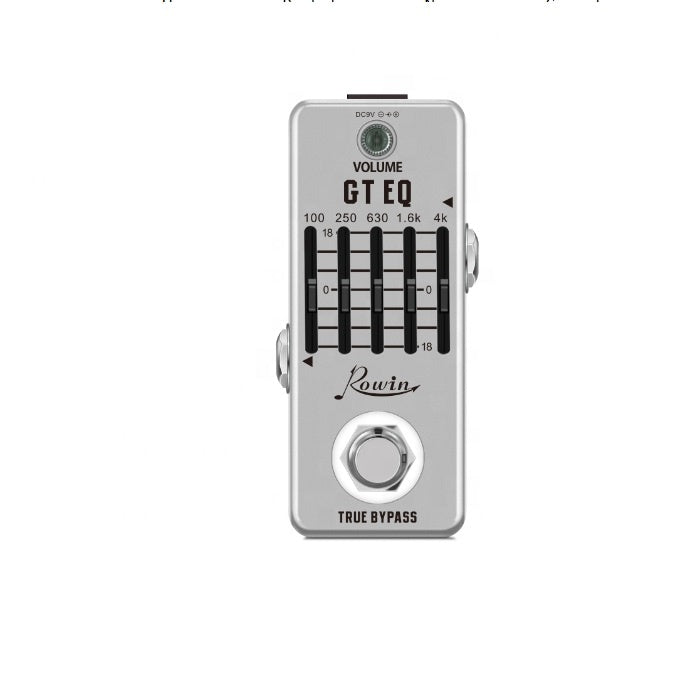 Rowin Guitar EQ pedal True ByPass
