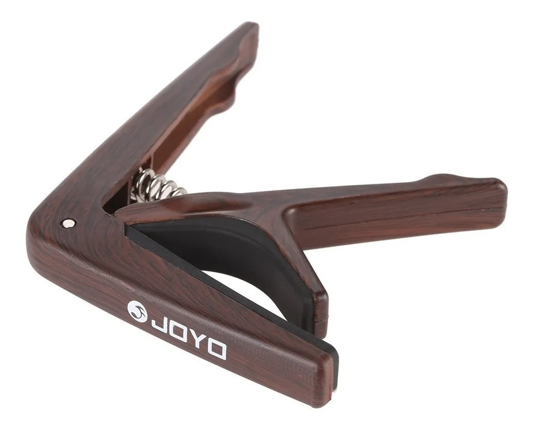 Capotraste para guitarra JOYO JPC01 Marron