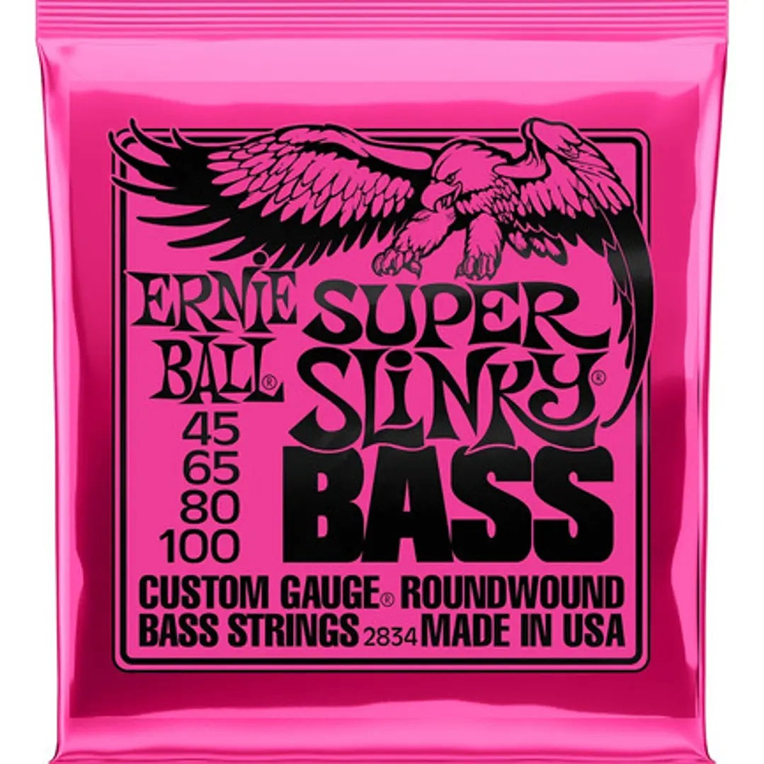 Cuerdas bajo Ernie Ball P02834 BASS Super Slinky