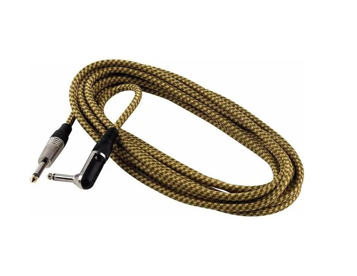 Cable para instrumento Rockcable 6 metros conector en ángulo recto